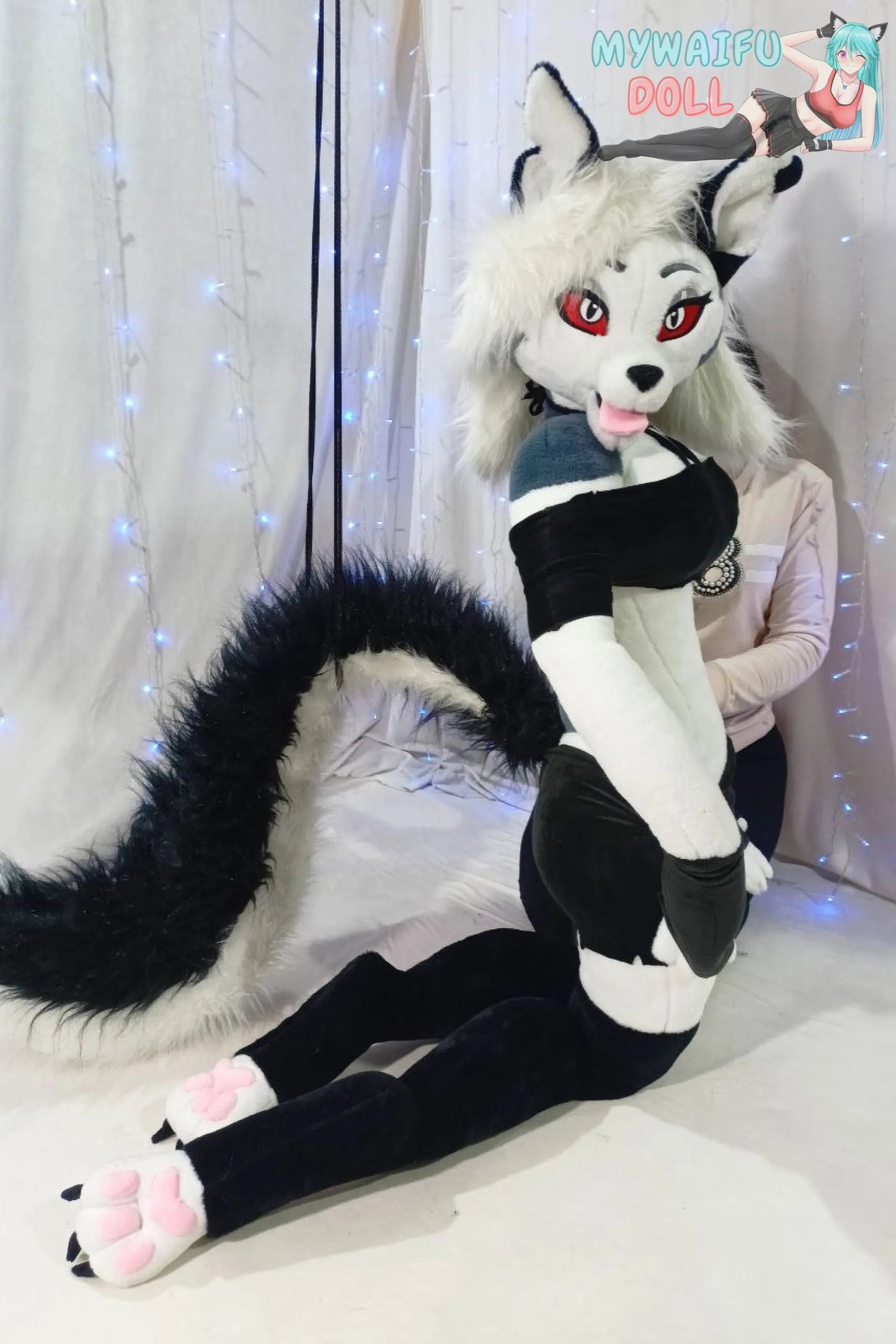 Peculiar Art - Loona Wolf- Plush Doll