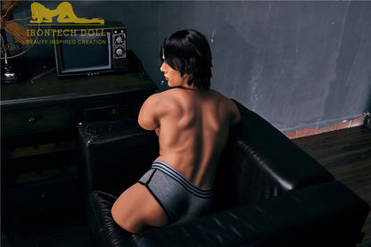 100cm TPE Male Torso Sex Doll Charles Tanned