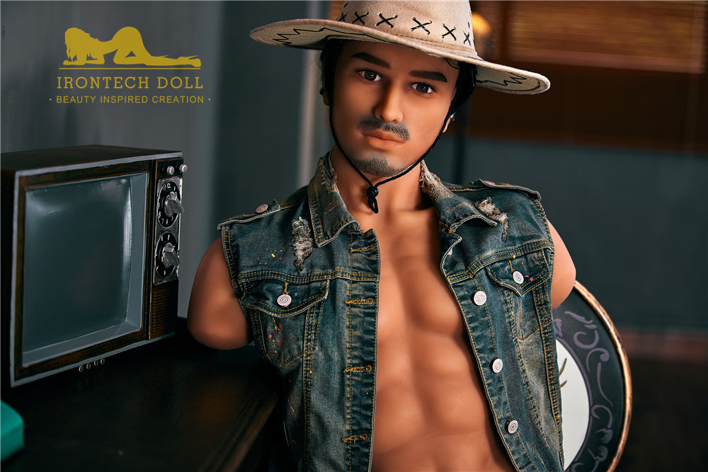 100cm TPE Male Torso Sex Doll Kevin Tanned