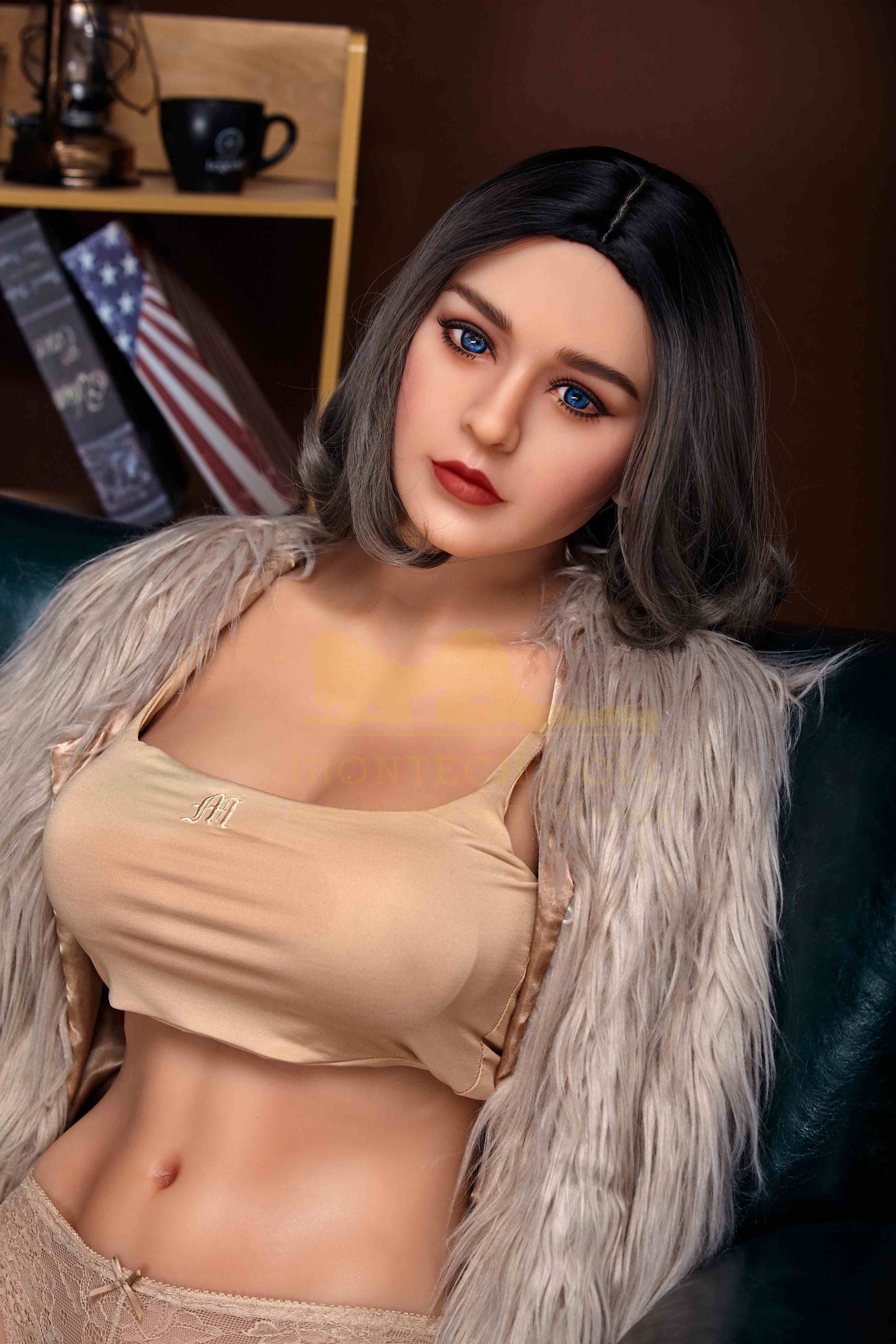90cm TPE Sex Doll Torso With Head Julia Tanned