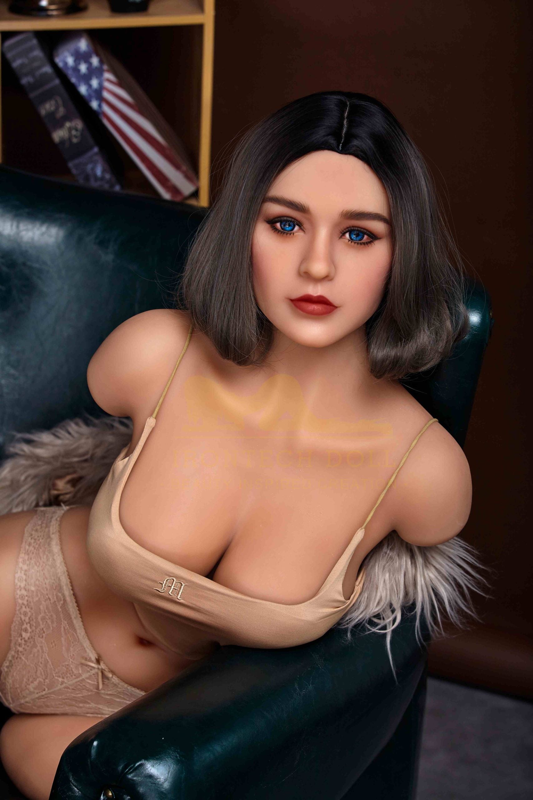 90cm TPE Sex Doll Torso With Head Julia Tanned