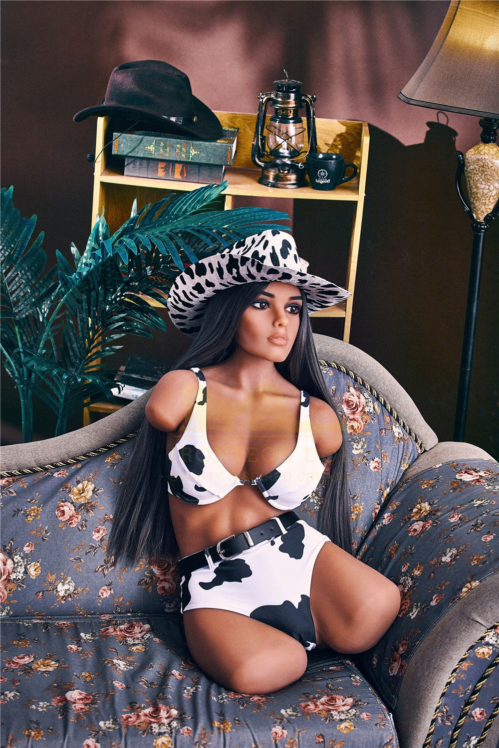 90cm TPE Torso Sex Doll Doria Tanned
