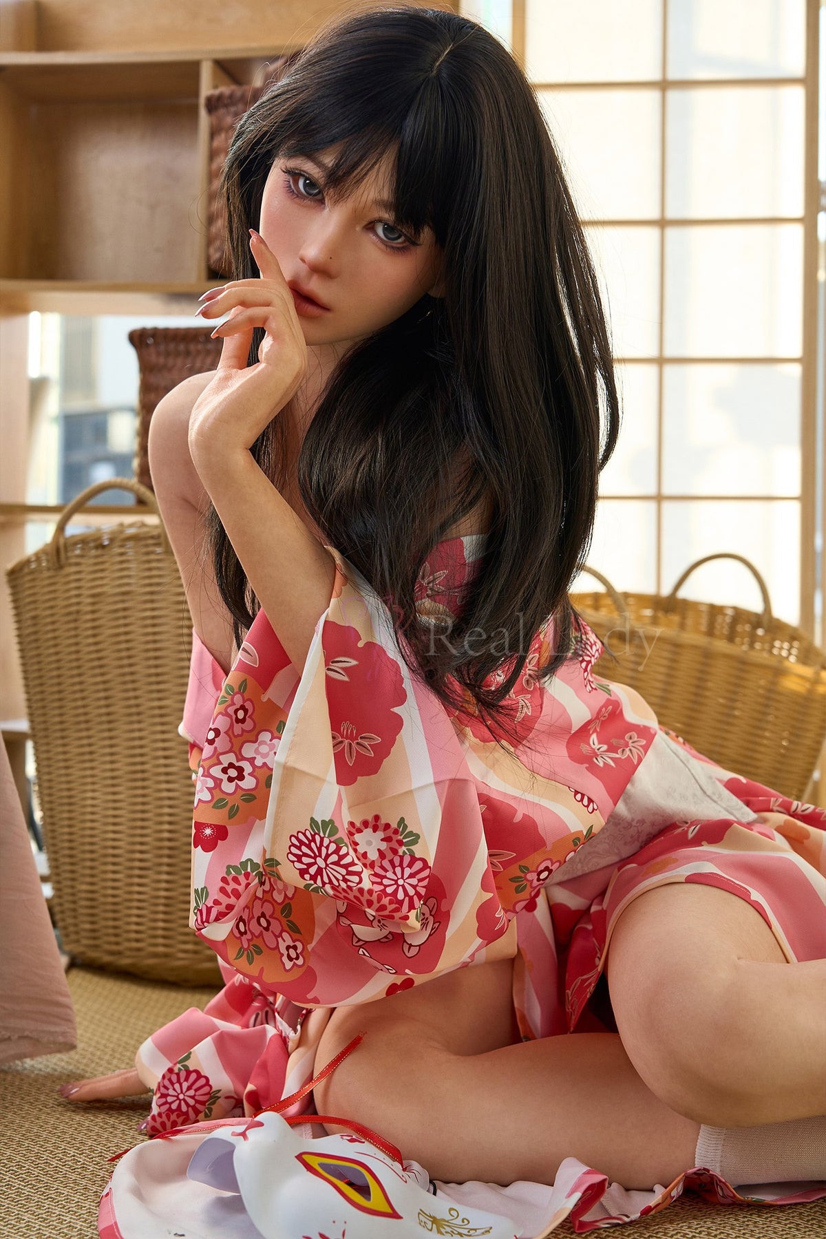Asian Sex Doll RL150 R6 Kagura Silky Cream