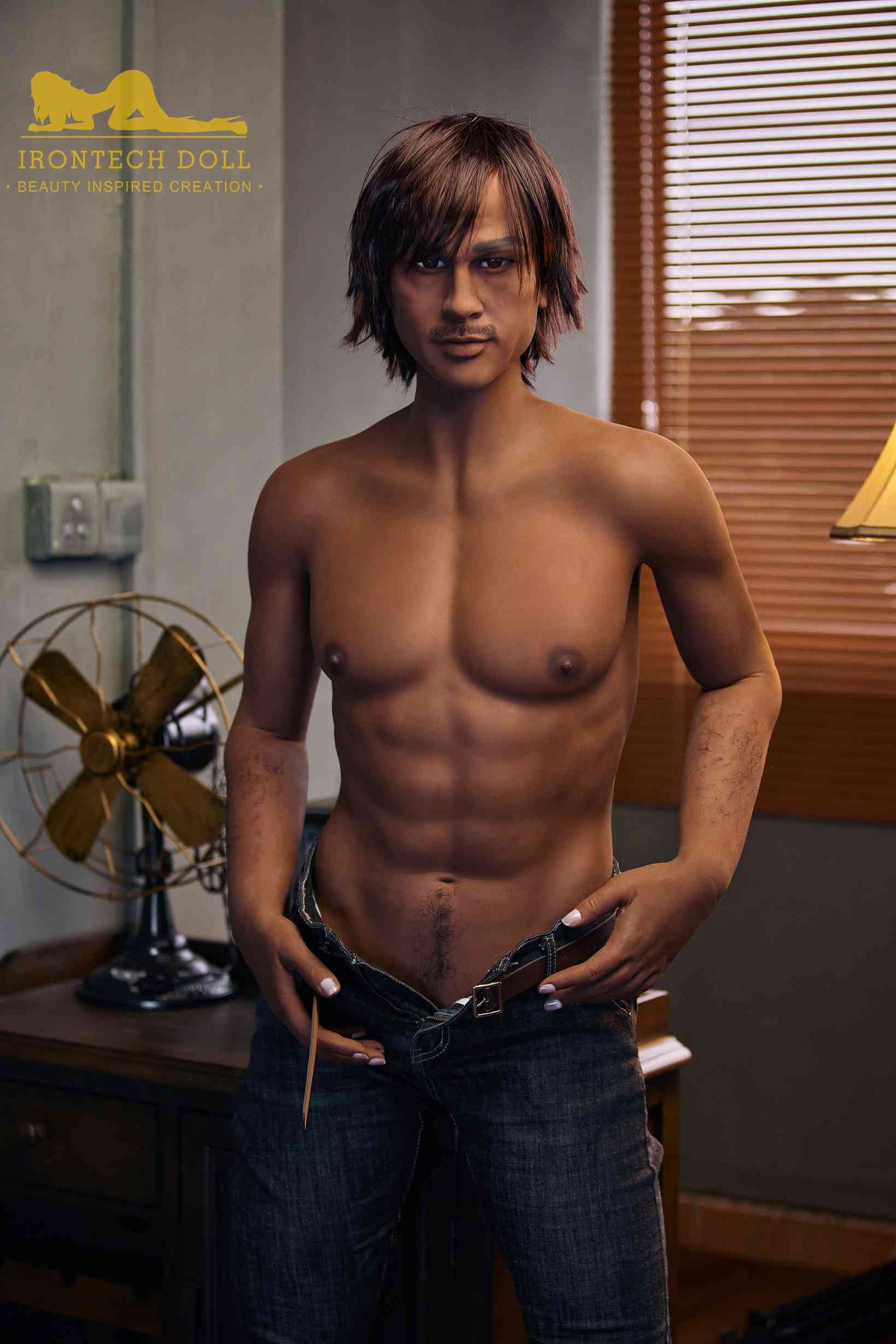 Black Male Sex Doll 175cm Cowboy Charles