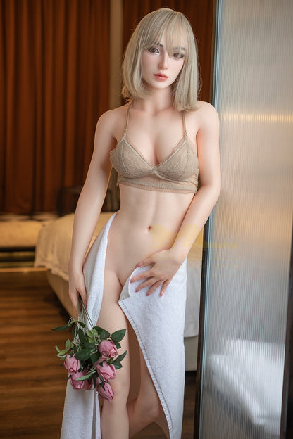 Blonde Skinny Short Hair Sex Doll 167cm S47 Gia Natural