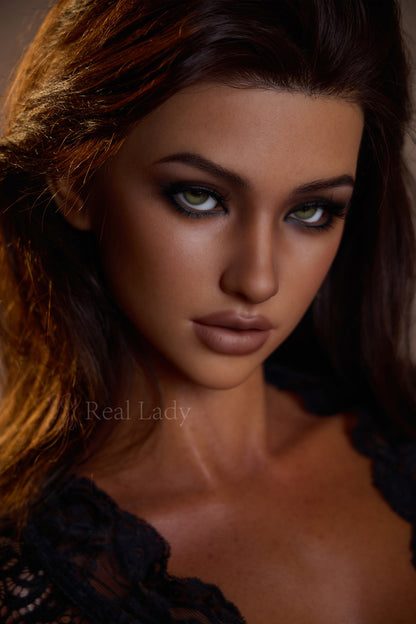 Custom Sex Doll RL150 R8 Lena Dark Tanned