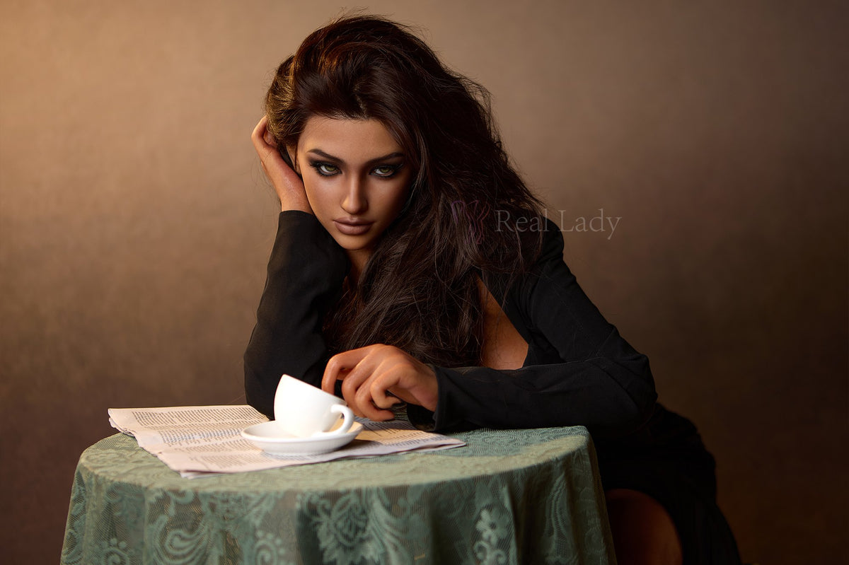 Custom Sex Doll RL150 R8 Lena Dark Tanned