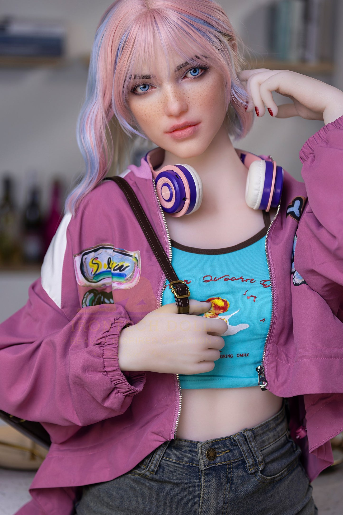 Flat Chested Sex Doll TPE 162cm S46 Heidi