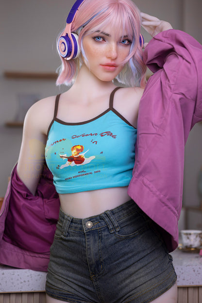 Flat Chested Sex Doll TPE 162cm S46 Heidi