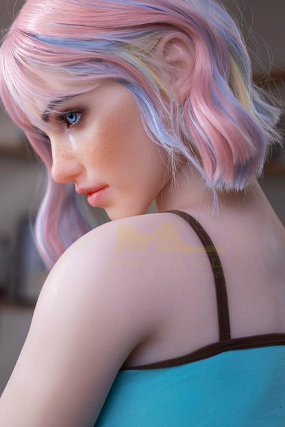 Flat Chested Sex Doll TPE 162cm S46 Heidi