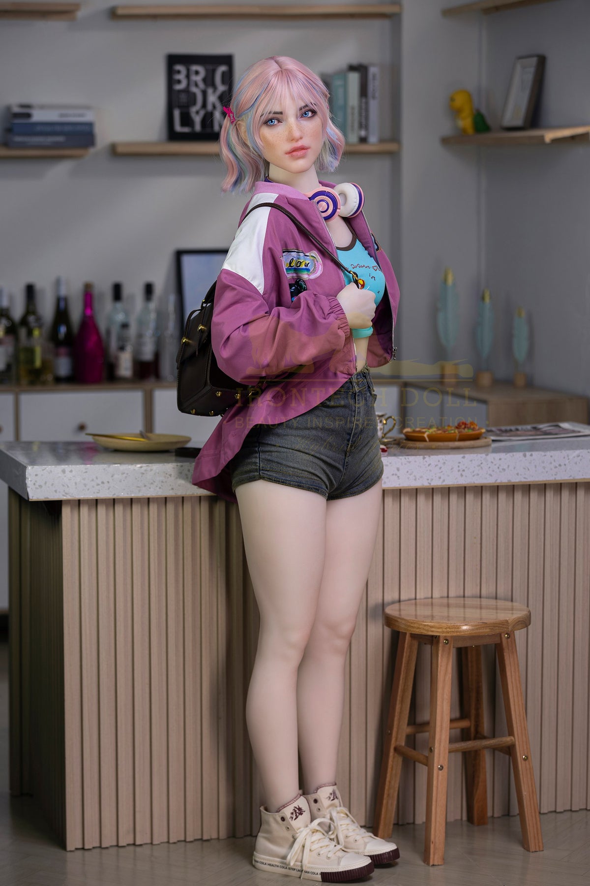 Flat Chested Sex Doll TPE 162cm S46 Heidi