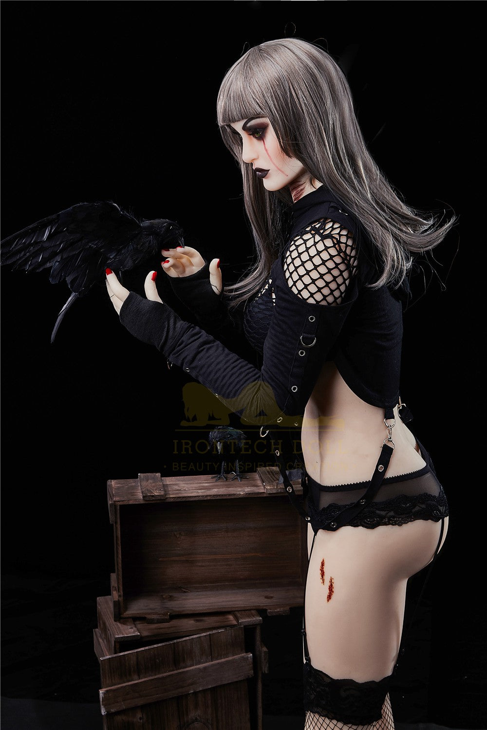 Gothic Sex Doll 168cm Plus Mia
