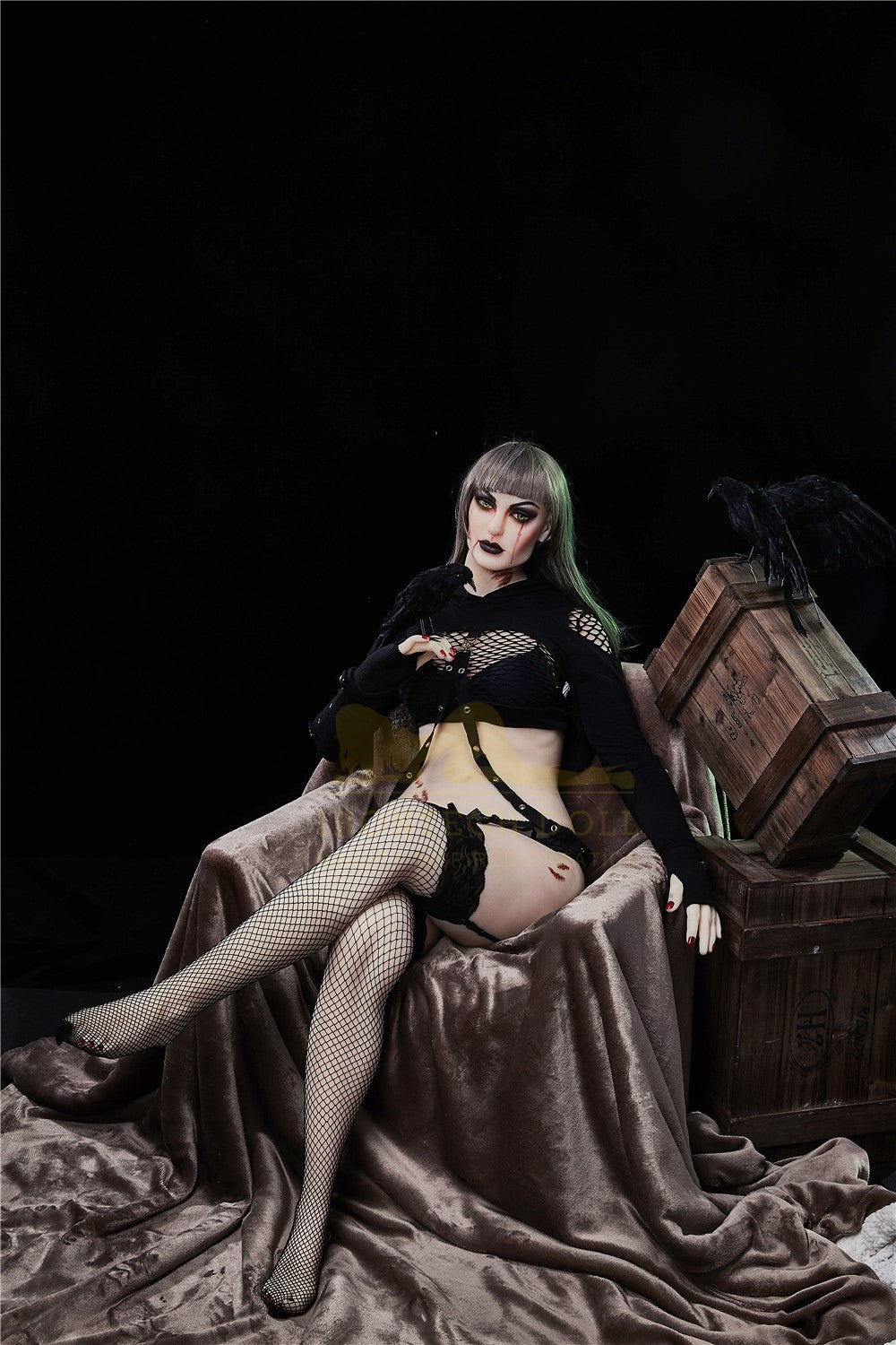 Gothic Sex Doll 168cm Plus Mia