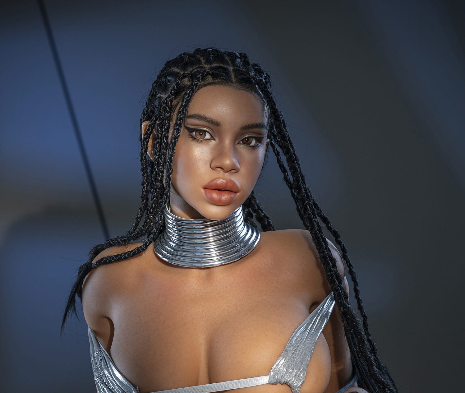Crypto Mogul Sex Doll 161cm S33 ROS MAX Penny Dark Tanned