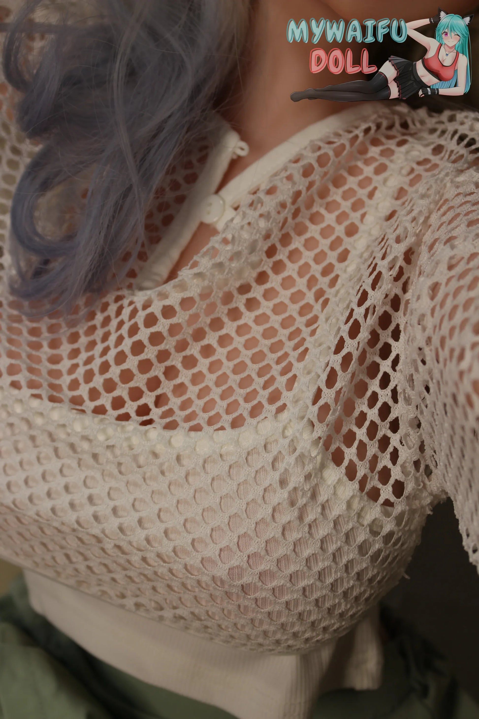 White Mesh Top – Bold & Sexy